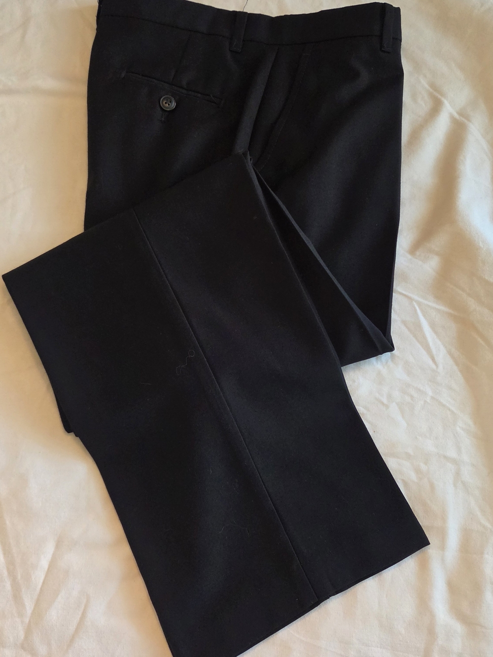 Chaps Boys Black Dress Pants